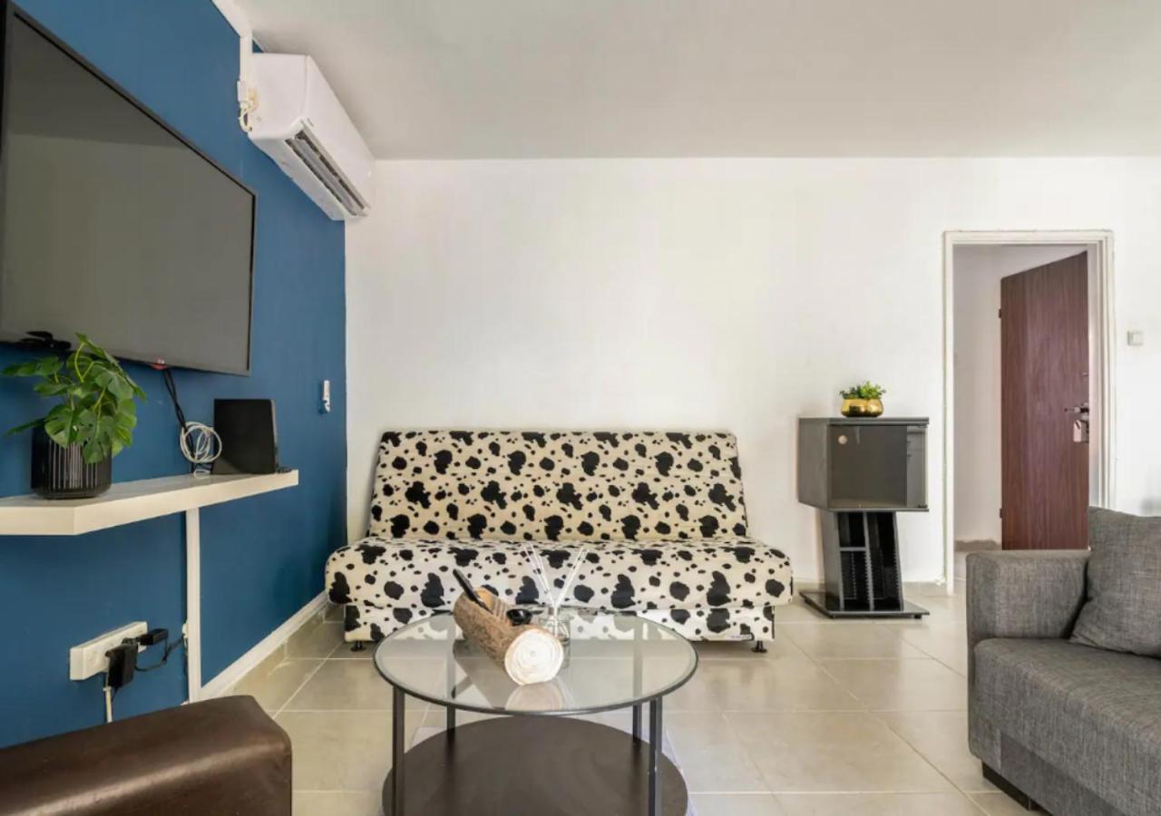 Central 1Br Oasis, Fast Fiber Wifi, Free Parking, Free Netflix With Shelter Haifa Exterior photo